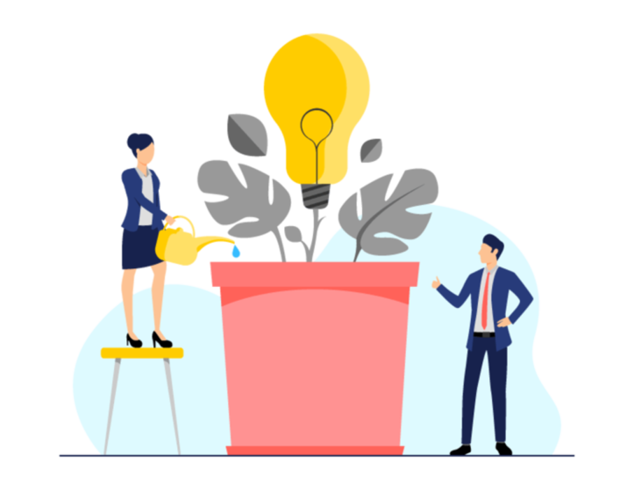 Illustration representing values
